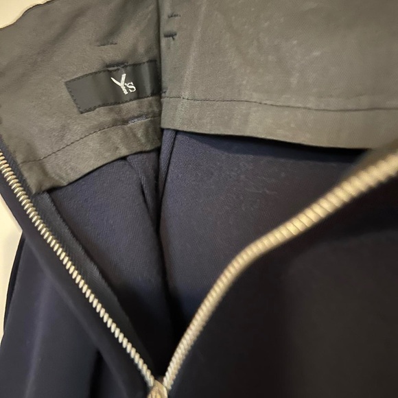 Yohji Yamamoto Y’s navy wool gabardine I-line midi skirt NWT deadstock vintage - Picture 8 of 8